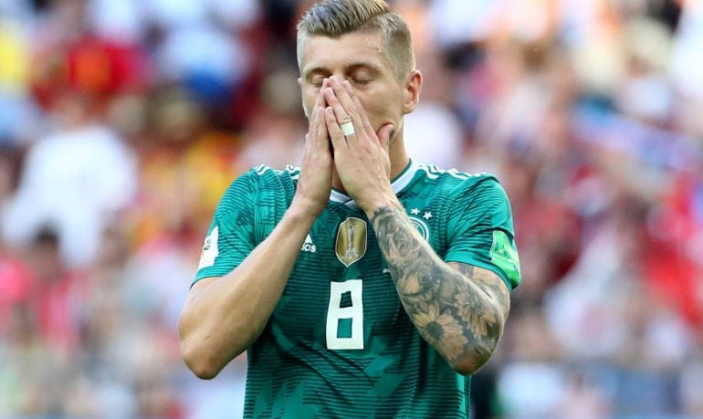 Kroos, tras la eliminación de Alemania del Mundial de Rusia.