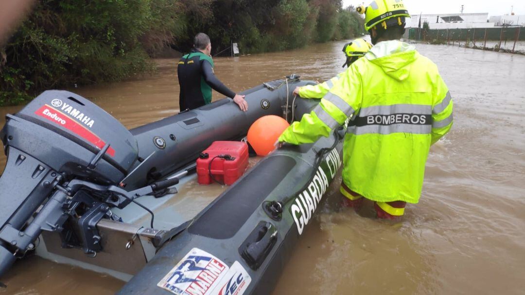 Inundaciones en Los Barrios.