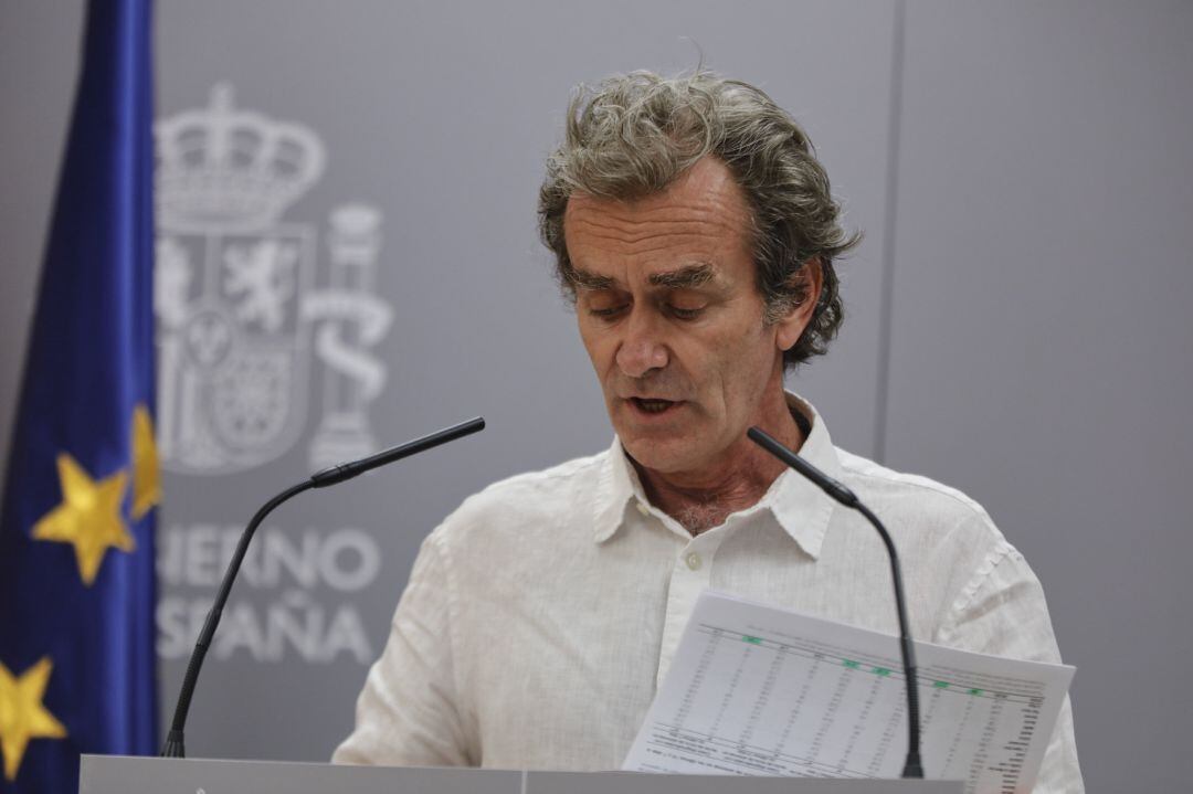 El director del Centro de Coordinación de Alertas y Emergencias Sanitarias (CCAES), Fernando Simón, el pasado 16 de julio.