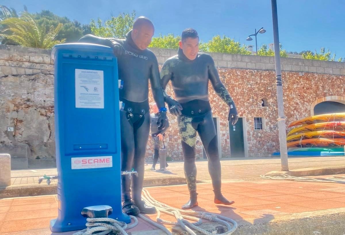 Després de tres intents que no van tirar endavant, aquest cap de setmana es va poder disputar el campionat insular de pesca submarina a Ciutadella.