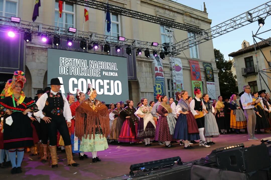 A Concejo, un espectáculo con excelente acogida en Palencia