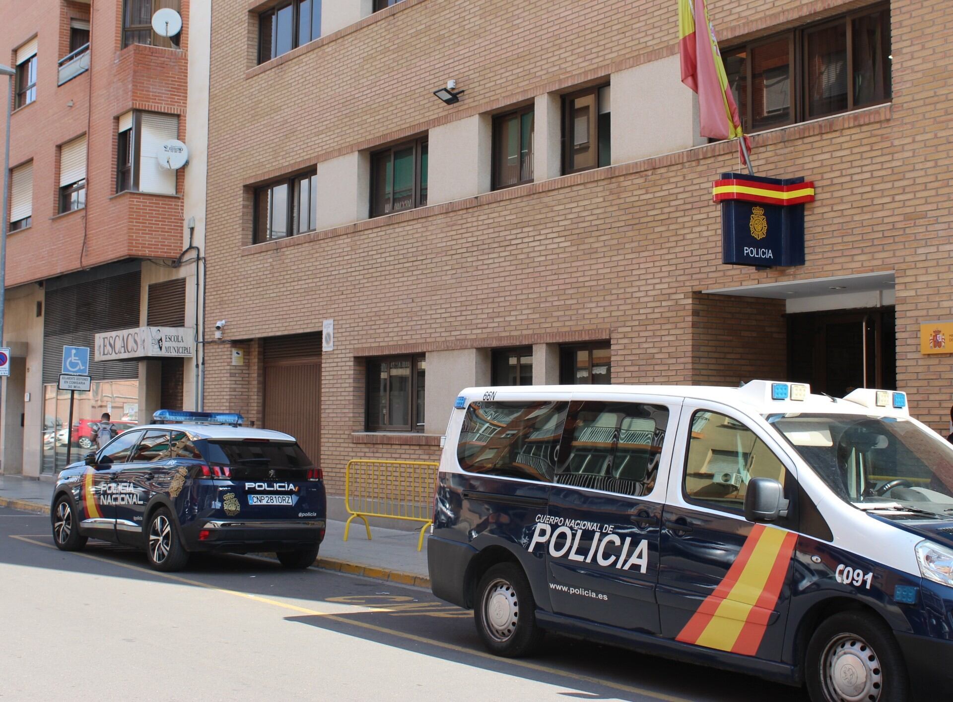 Comisaría de la Policía Nacional en Alzira.