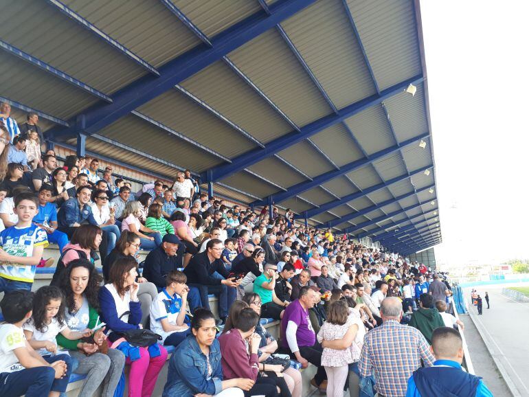 La afición ribereña se ha volcado con el equipo en la parte final de la temporada.