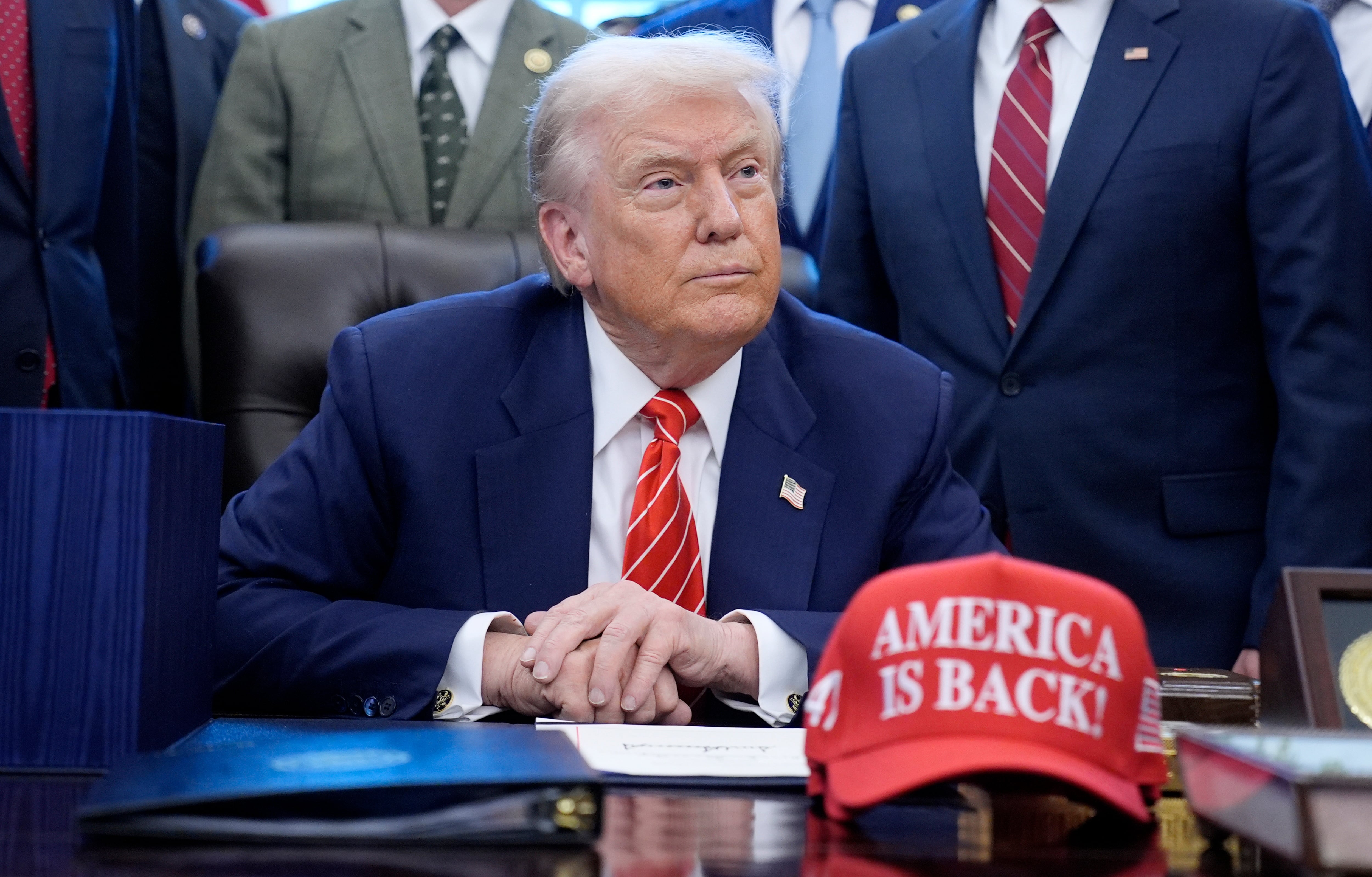 El presidente estadounidense, Donald Trump. 