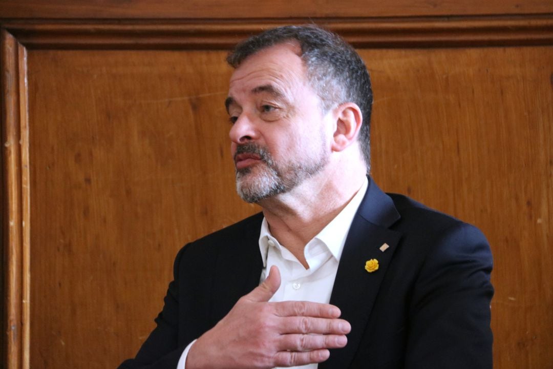 Alfred Bosch, el pasado 28 de febrero.