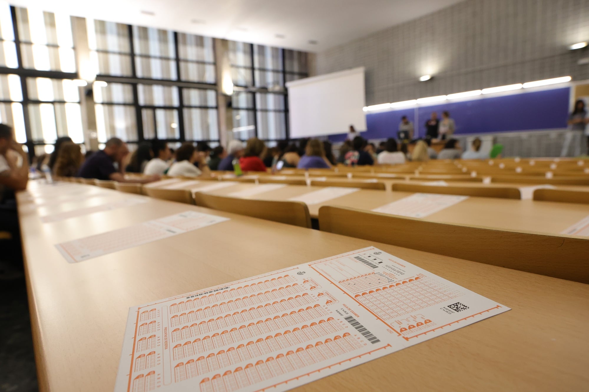 Exámenes de funcionarios.