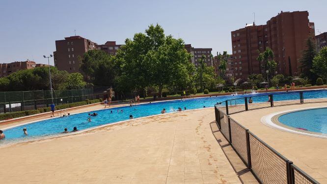 La piscina de El Carrascal en Leganés