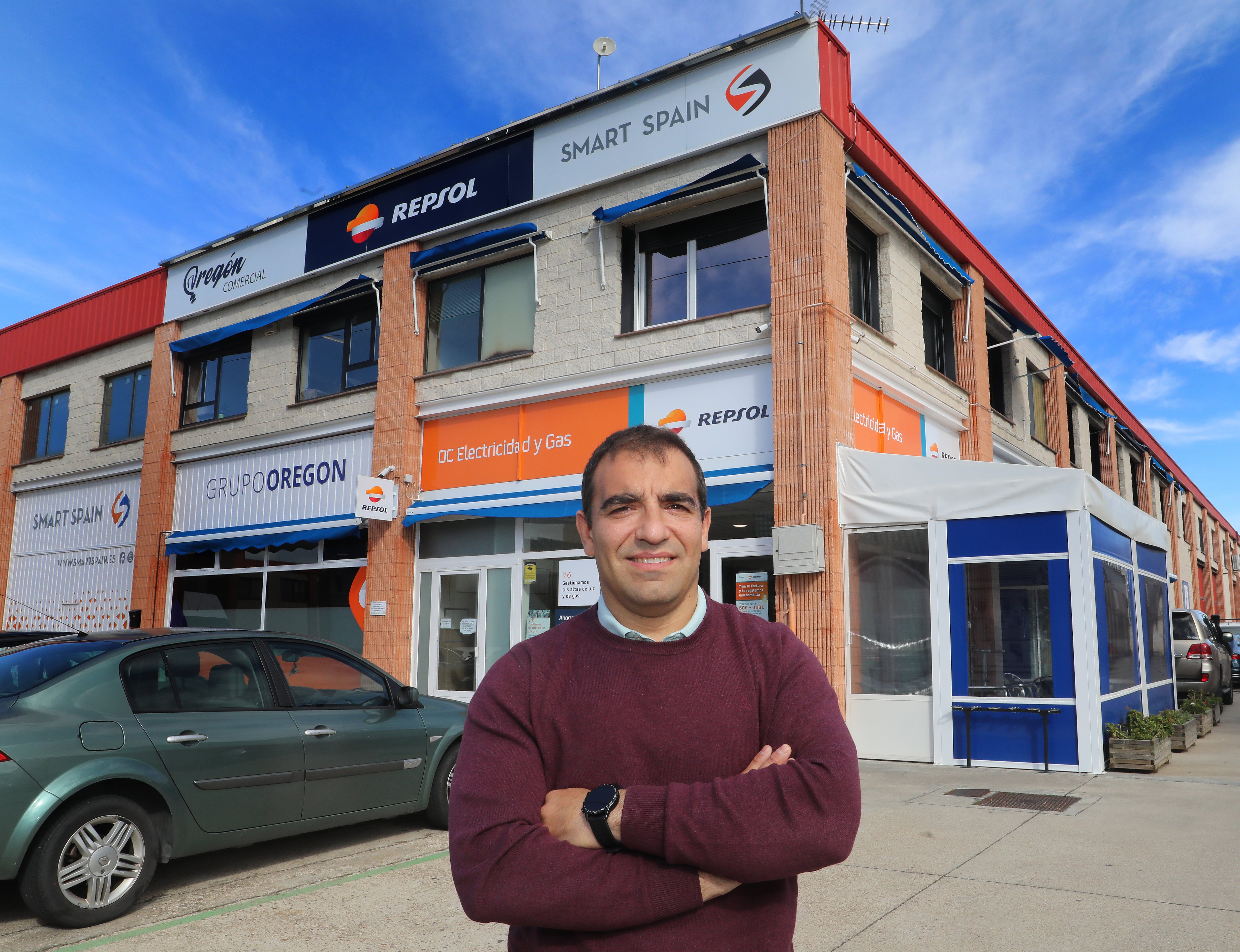 El ceo del Grupo Oregón, Roberto Simón Macho, grupo que ha sido galardonado con la medalla de Oro de la Cámara de Comercio e Industria de Palencia