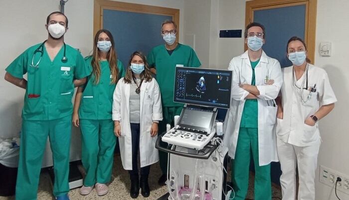 Nuevo ecógrafo en el hospital