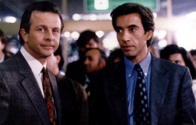 'Brigada central', serie en la que Imanol Arias y Ana Duato coincidieron por primera vez