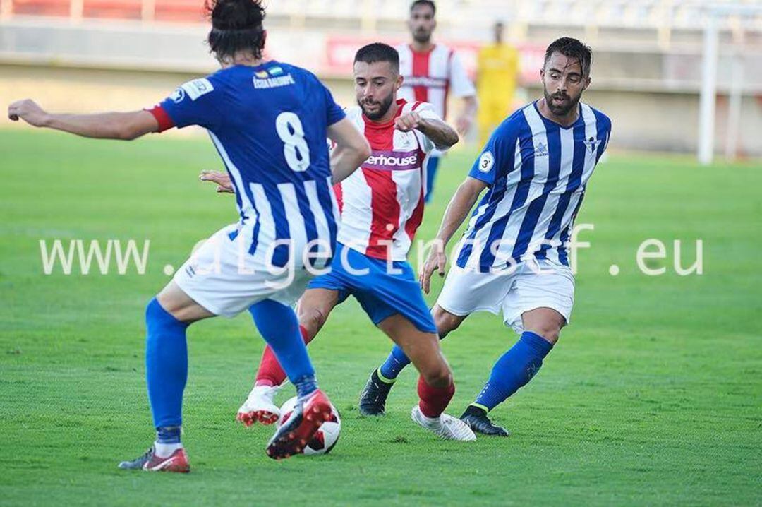 Un momento de un partido.