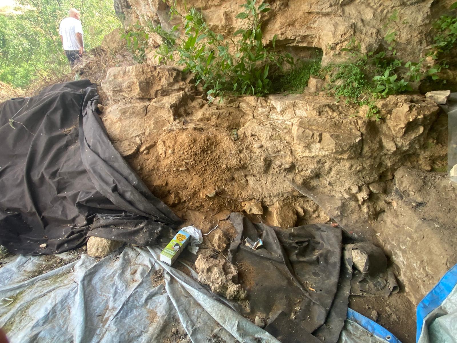 Estado del yacimiento arqueológico de San Lázaro