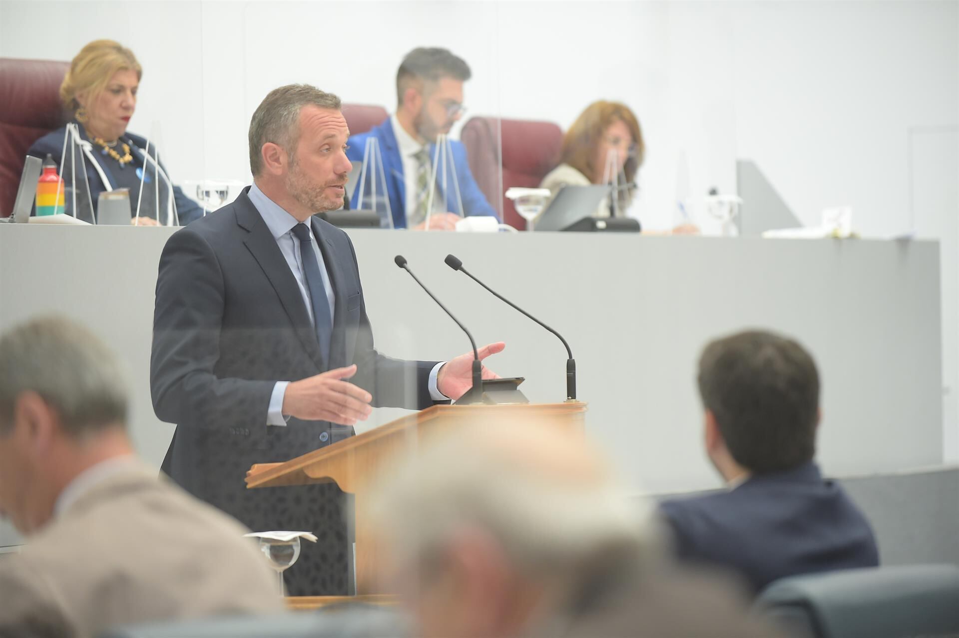 Joaquín Segado, portavoz del PP en el Debate del estado de la Región