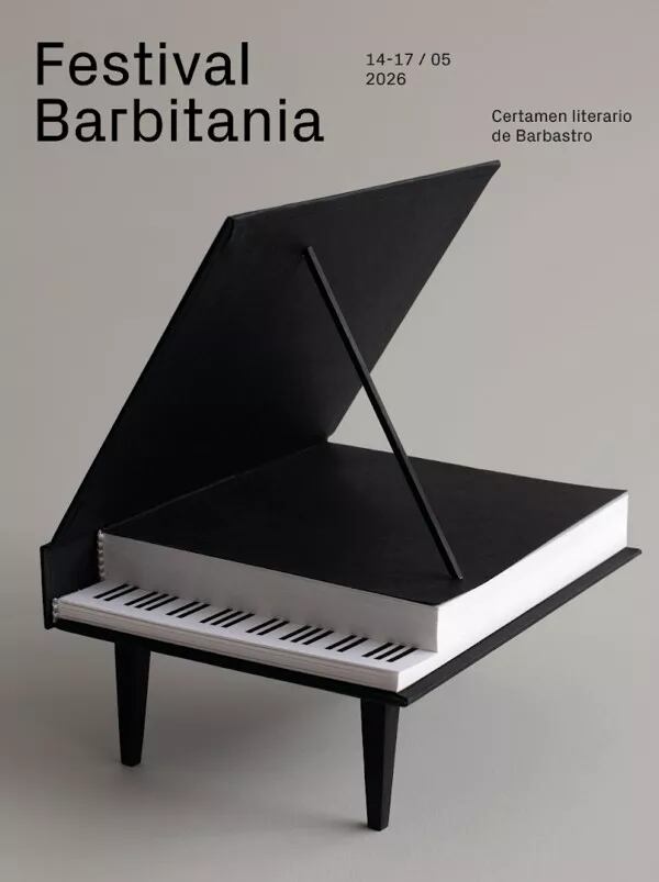 Cartel del certamen literario de Barbastro y Barbitania