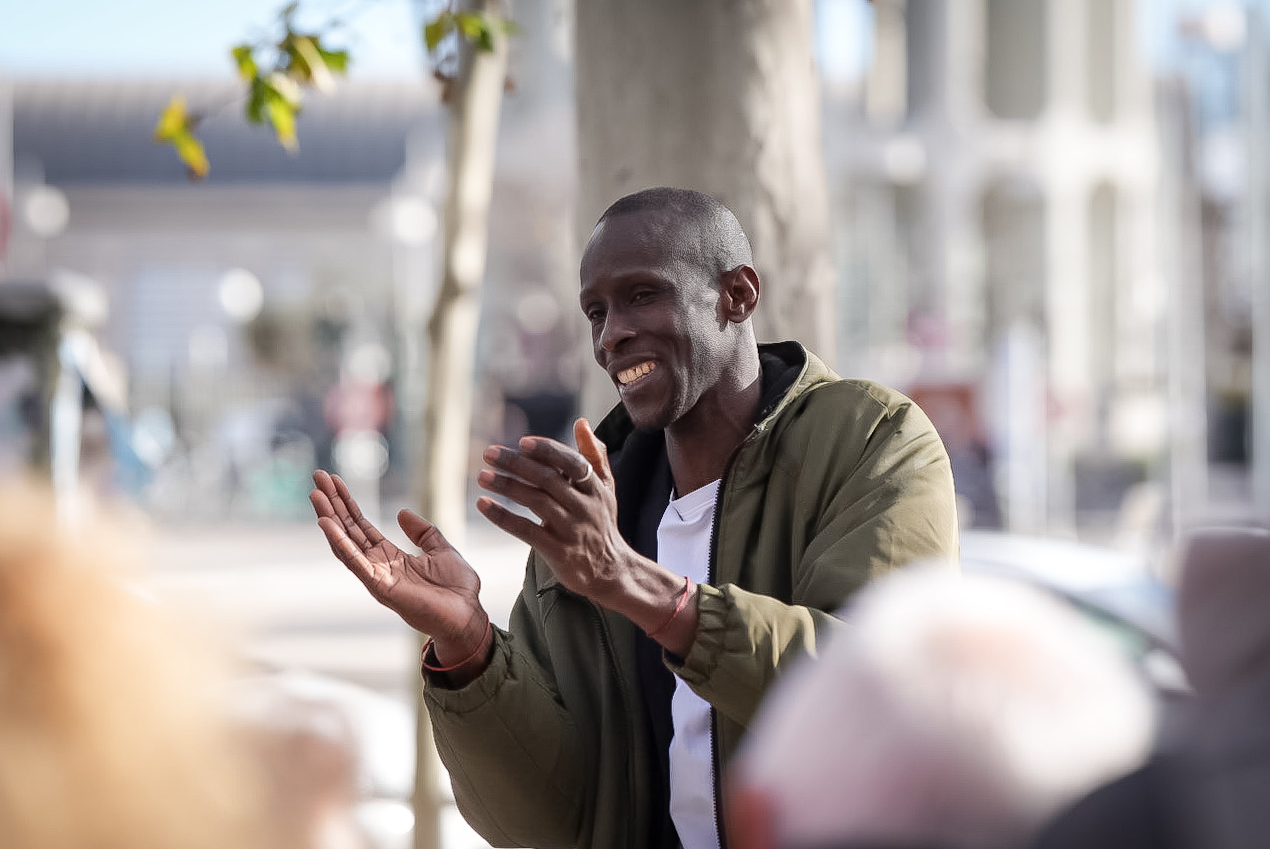 El exdiputado en la Asamblea de Madrid y activista antirracista Serigne Mbaye.