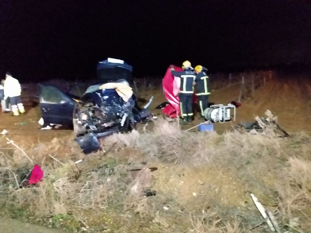 Accidente mortal en Puerto Lápice