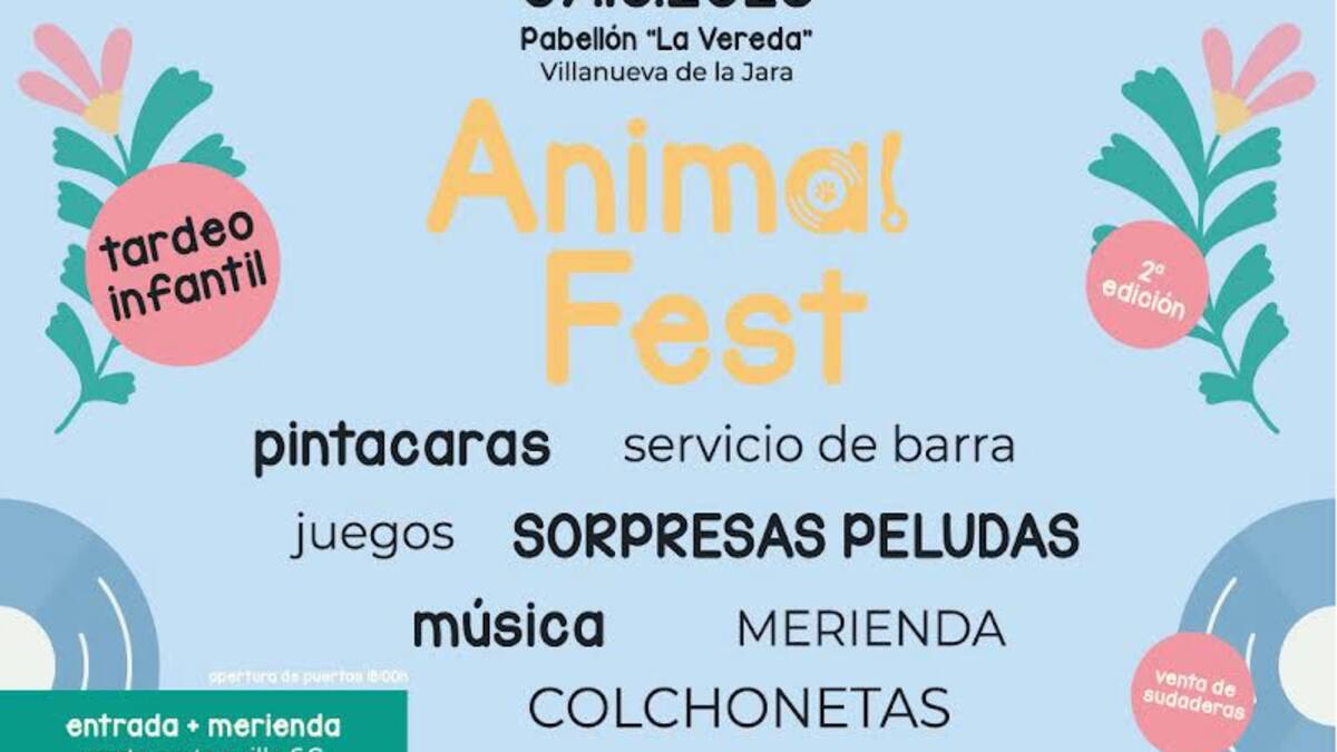 El solidario Animal Fest regresa a Villanueva de la Jara
