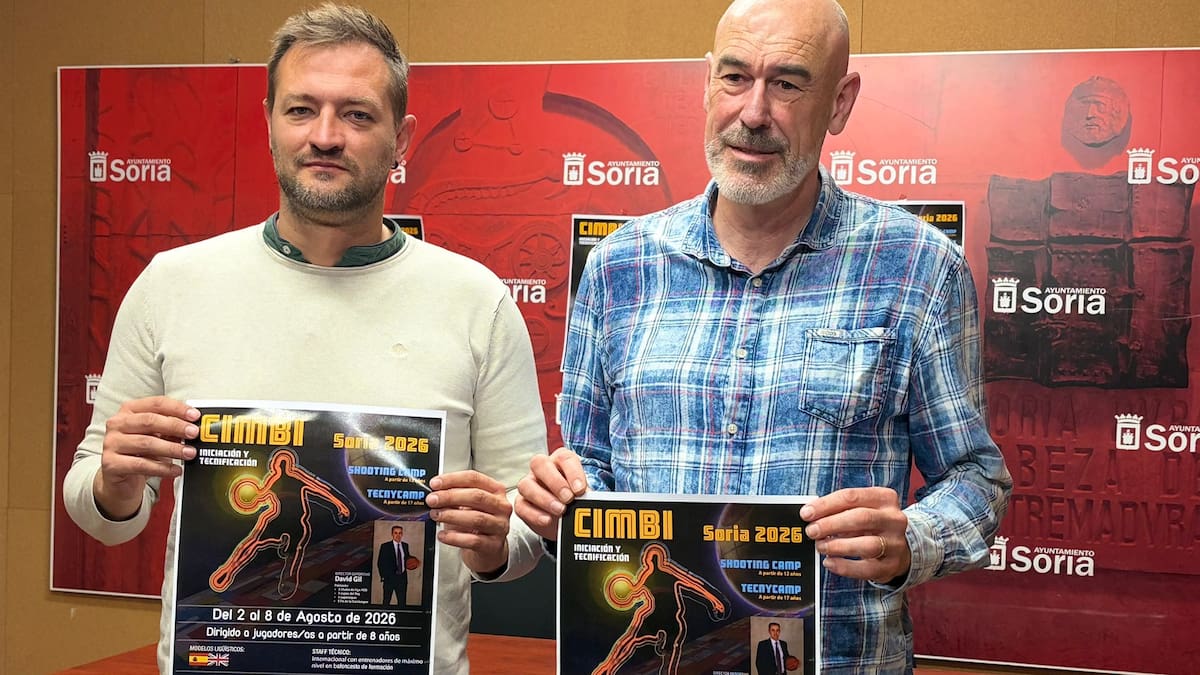 Javier Jiménez (director Campus CIMBI) - Soria vuelve a acoger el Campus CIMBI de baloncesto con la novedad del entrenador David Gil