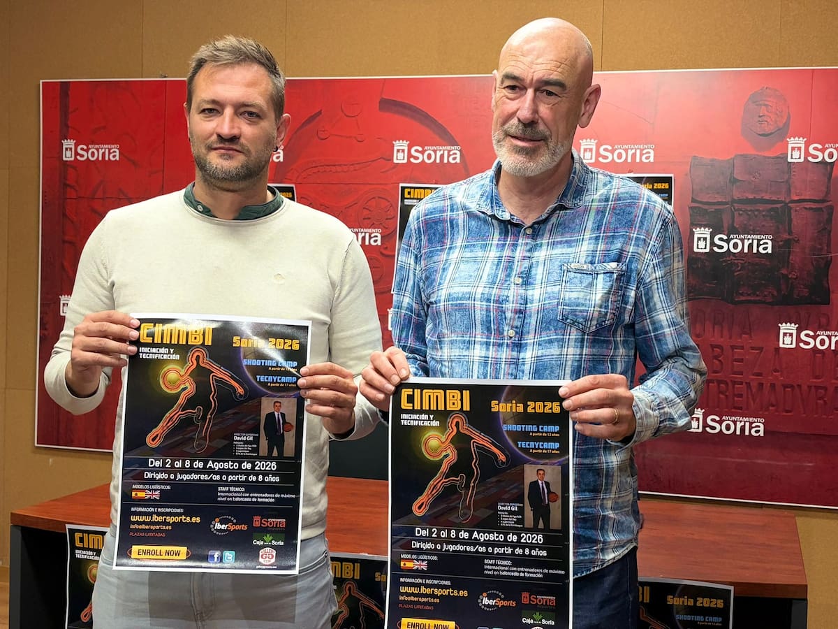 Javier Jiménez (director Campus CIMBI) - Soria vuelve a acoger el Campus CIMBI de baloncesto con la novedad del entrenador David Gil