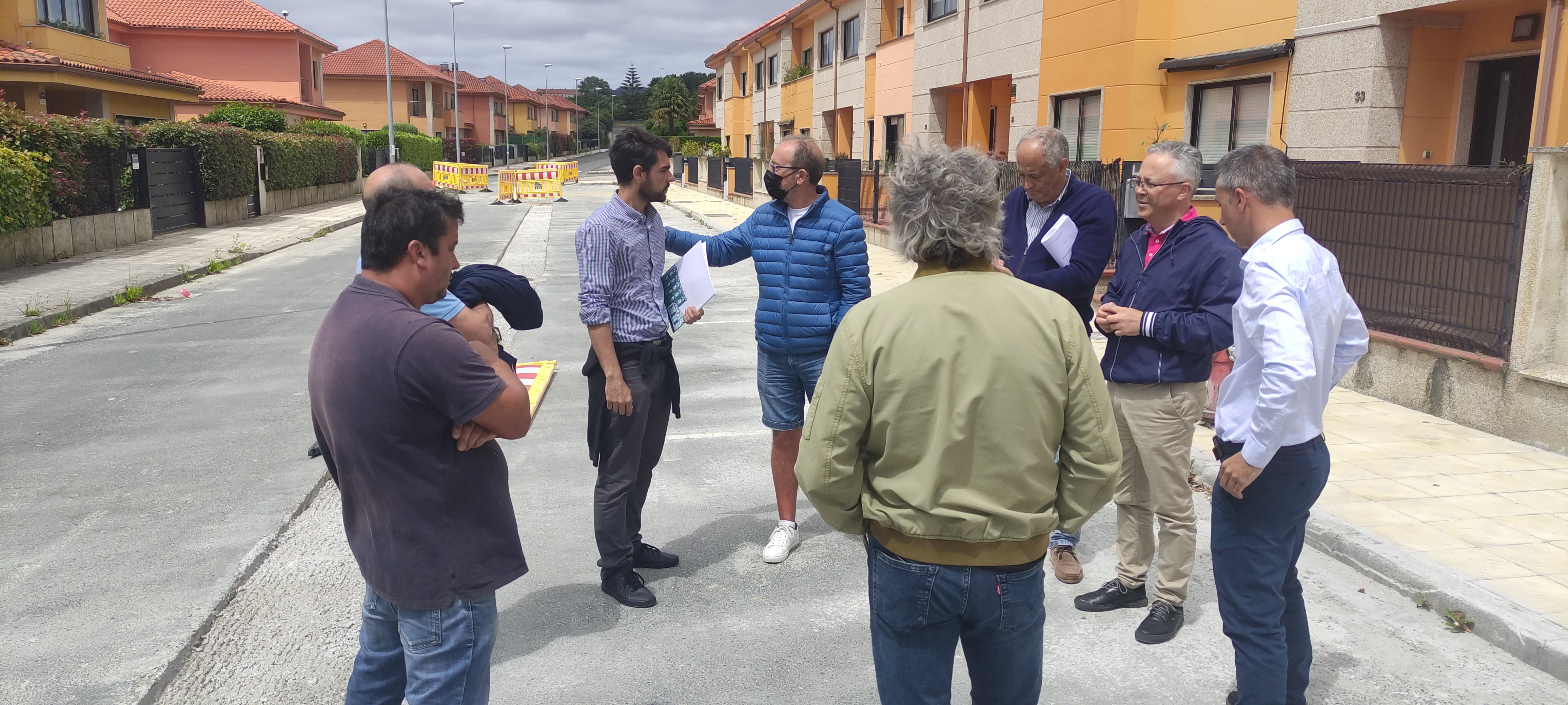 El edil de Urbanismo, Julián Reina, visitó la zona