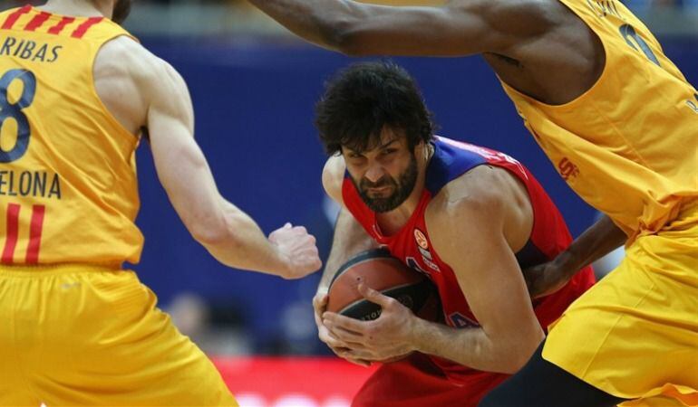 Milos Teodosic y su CSKA visitan el Buesa Arena dentro del Top-16.