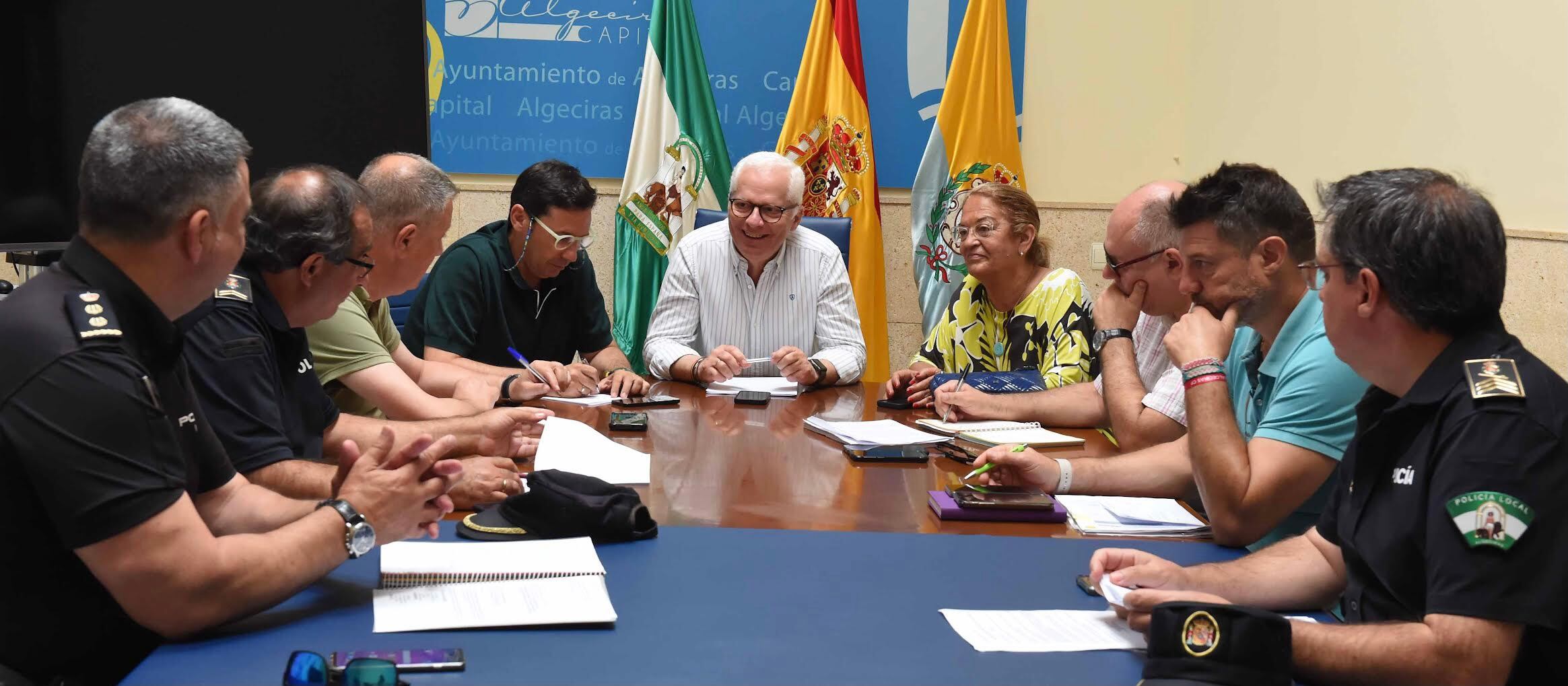 Un momento de la reunión