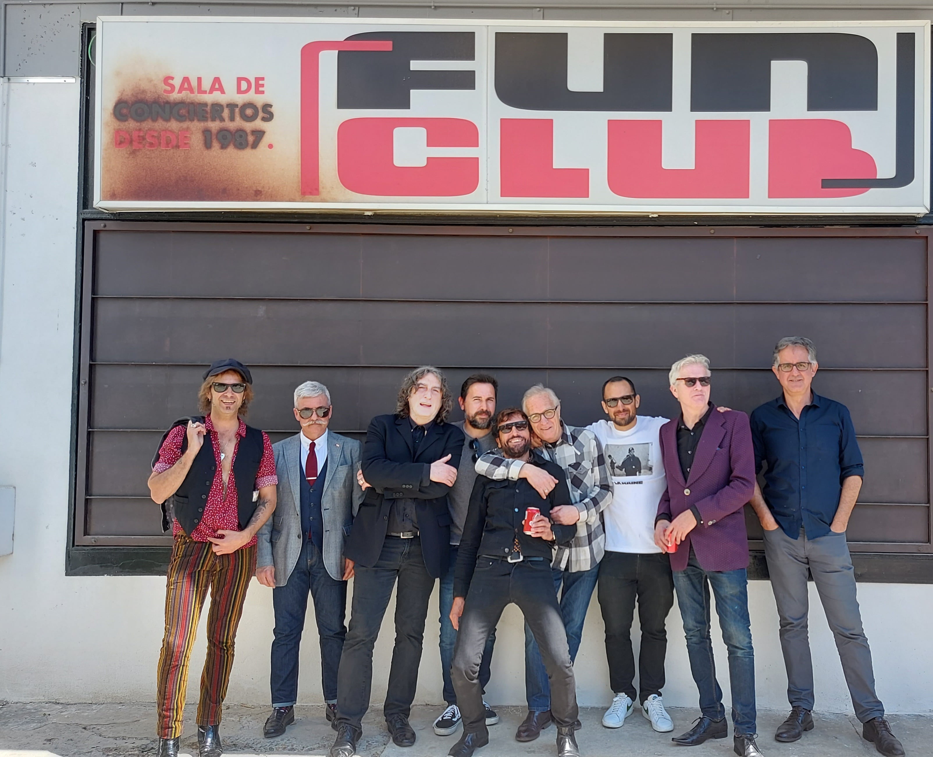 Participantes y equipo técnico del documental &quot;El último concierto&quot;