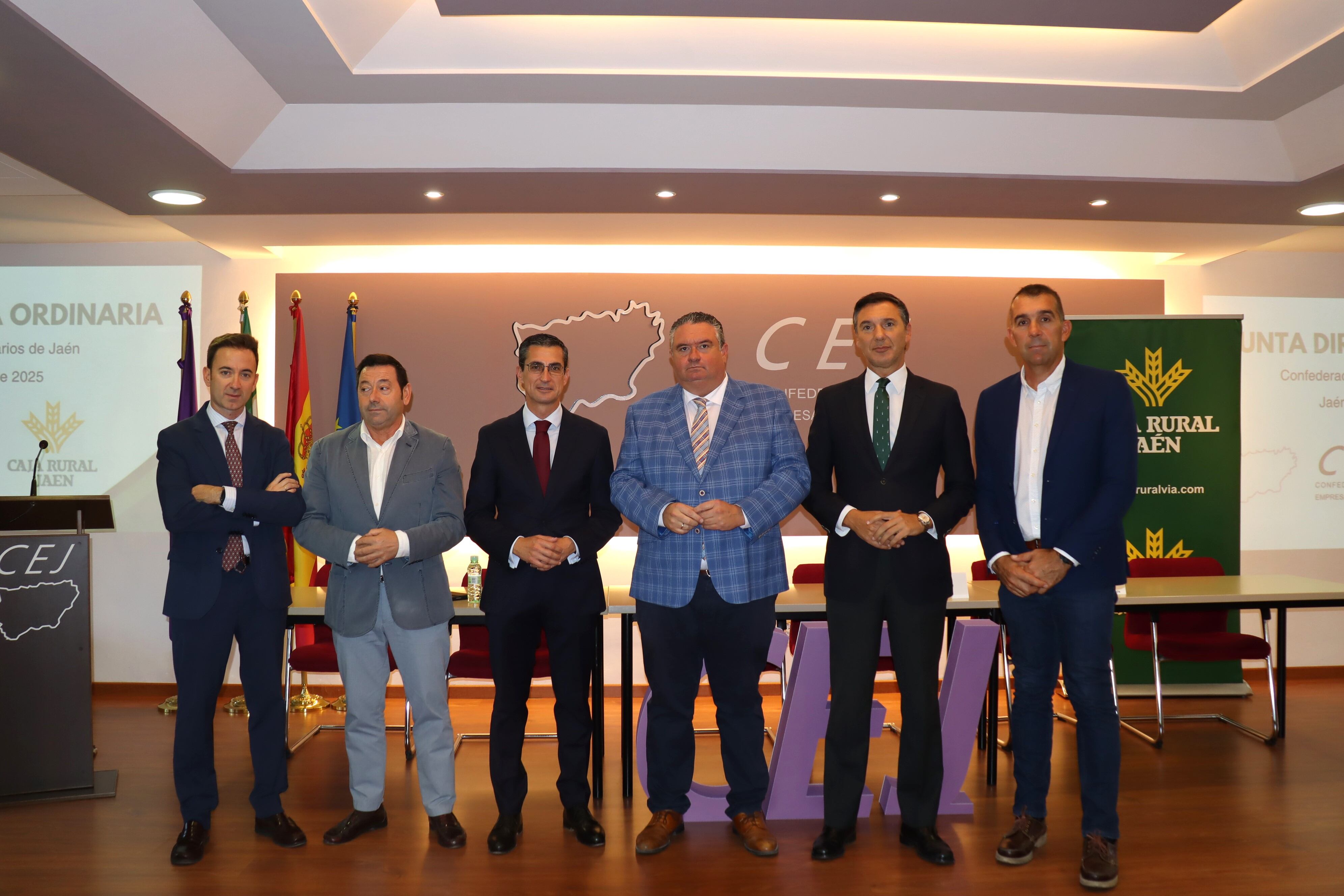 La CEJ y Caja Rural de Jaén reafirman su compromiso con el desarrollo empresarial y los proyectos estratégicos de la provincia