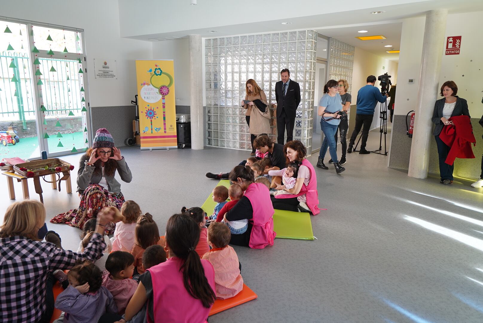 Escuela infantil municipal Cascabel, en el barrio de la Rondilla