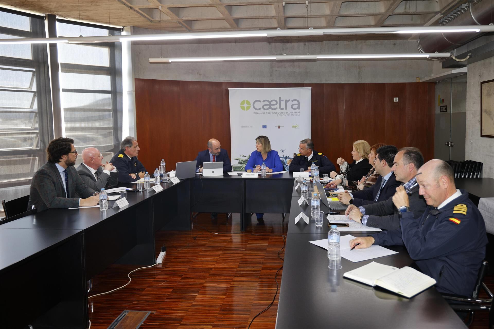 El Gobierno regional refuerza 'Caetra' en Cartagena con una línea de 5 millones vinculada al Arsenal