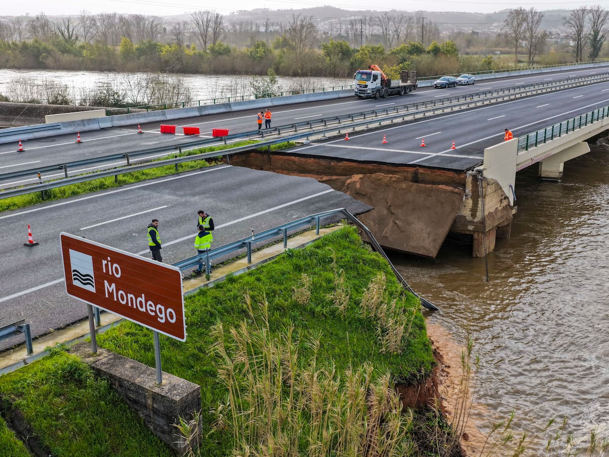 Coimbra se vacía ante el riesgo de crecida del río Mondego
