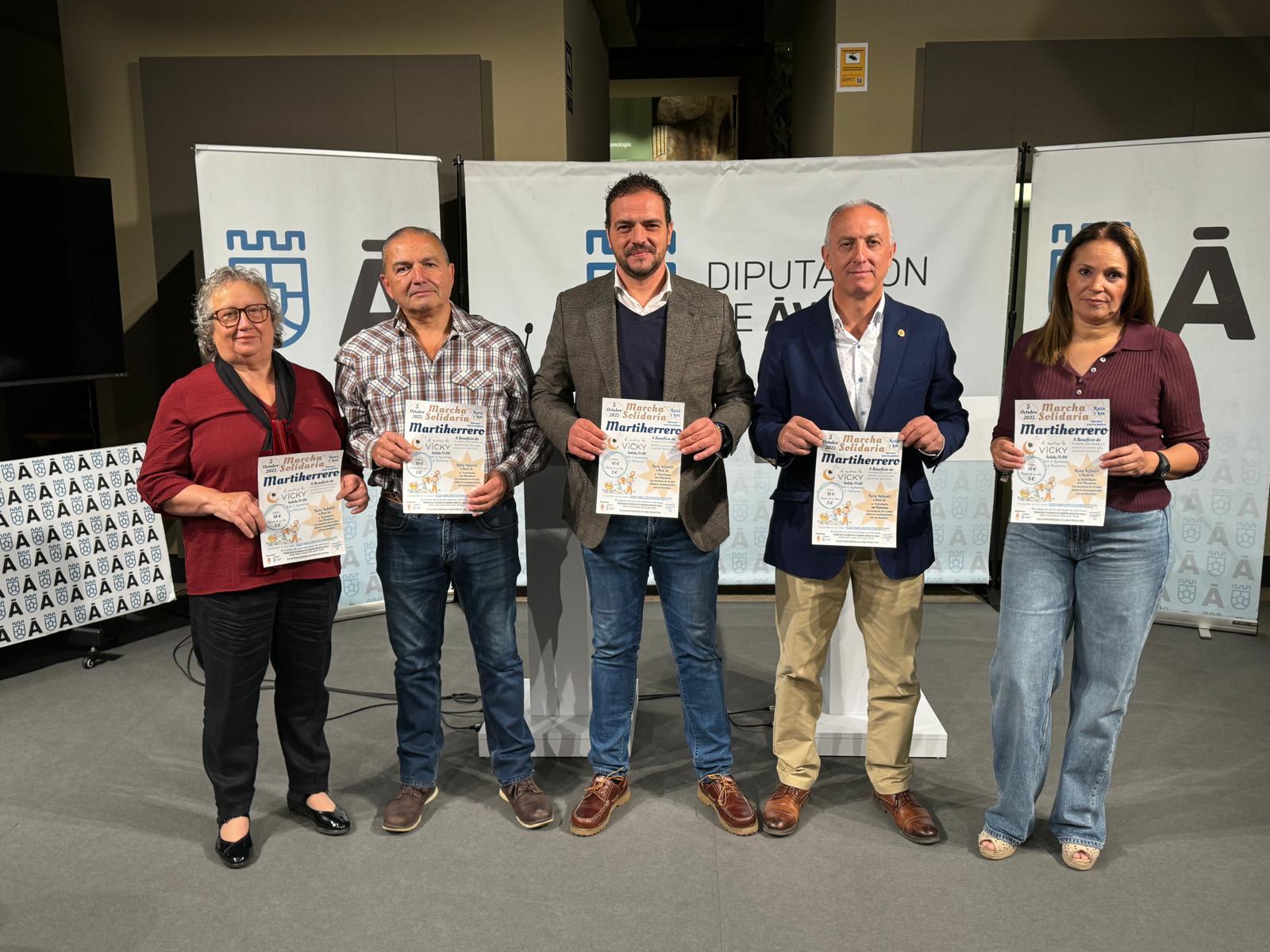 Presentación marcha solidaria El Sueño de Vicky