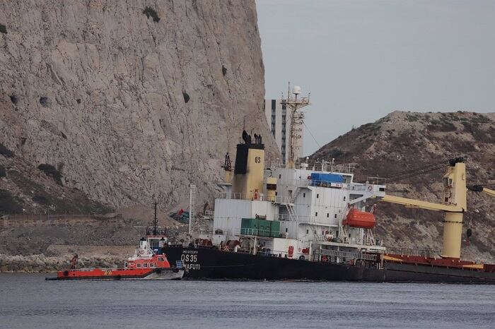 El OS35 en Gibraltar