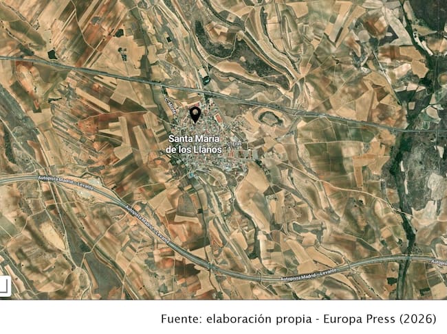 El accidente ha ocurrido en camino sin asfaltar