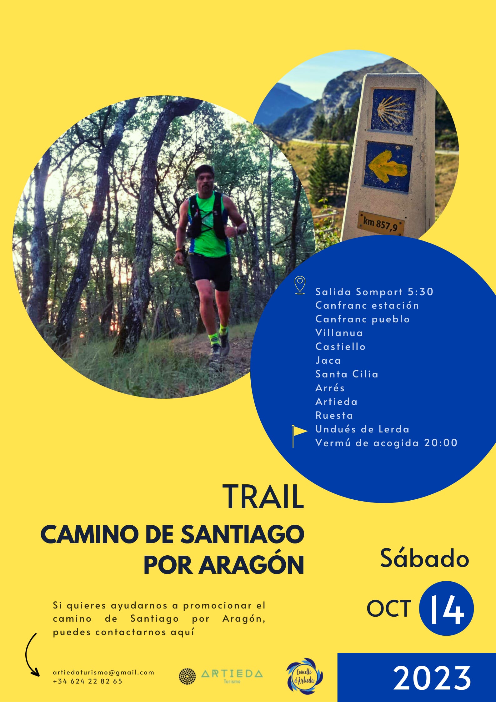 Reto de Fabian en el Camino de Santiago
