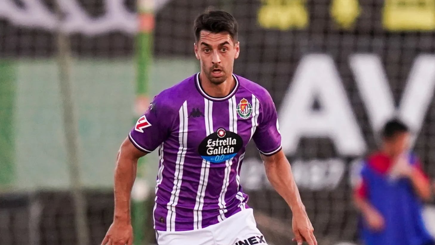 César de Hoz con un Real Valladolid con el que no termina de jugar en Primera División.