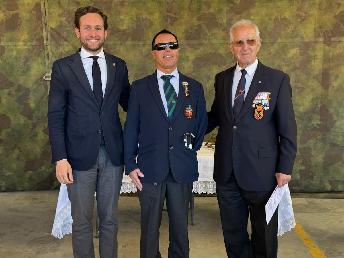 El acuartelamiento Sancho Ramírez acoge la festividad de San Hermenegildo