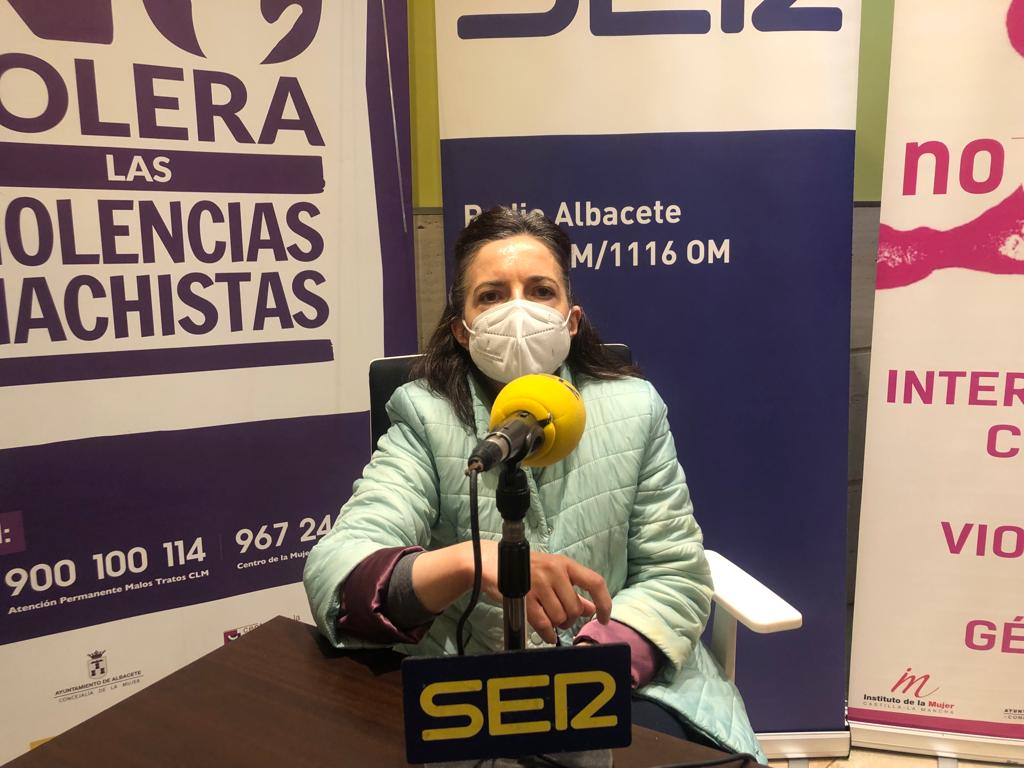 Isabel Egea, del área de asesoramiento jurídico del Centro de la Mujer de Albacete