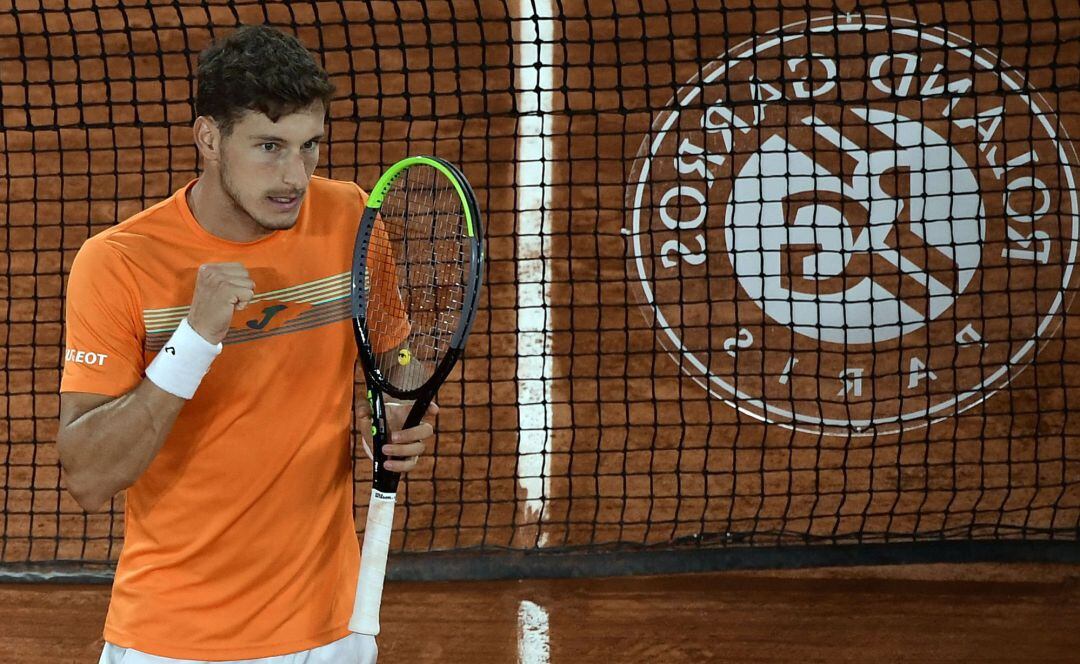 Pablo Carreño tras imponerse a al alemán Daniel Altmaier.