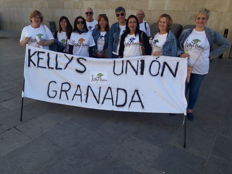 Las kellys de Granada, unidas