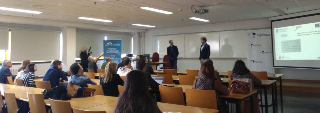 Empresas pertenecientes a la Asociación Gallega de Ingenierías, AGEINCO, se dan cita hoy en la Escuela Superior de Caminos,