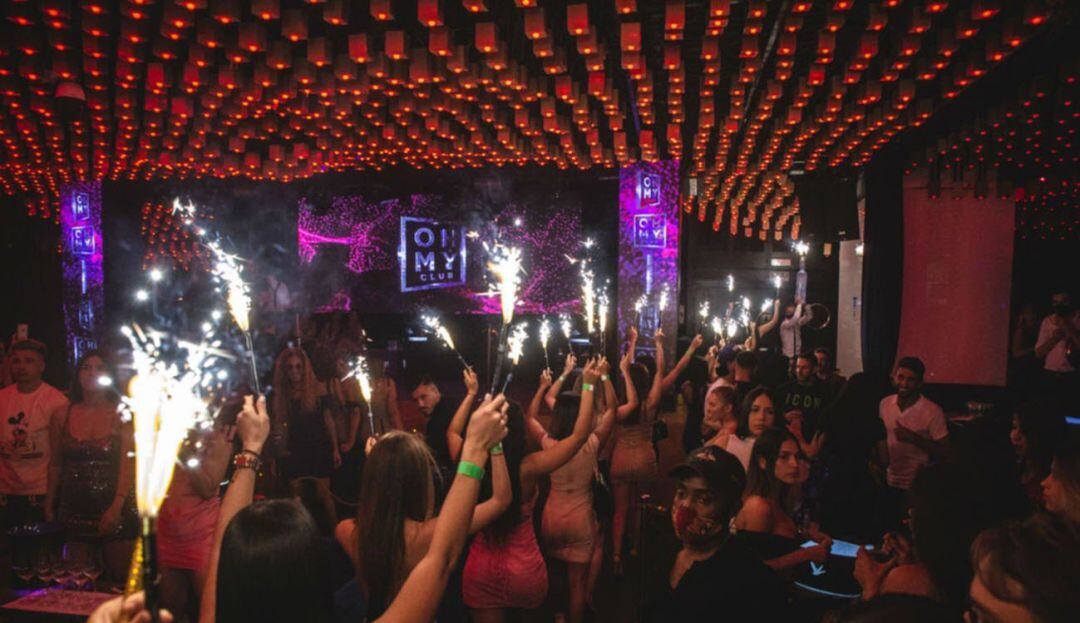 Una de las fiestas celebradas en la discoteca discoteca &#039;Oh My Club&#039; 