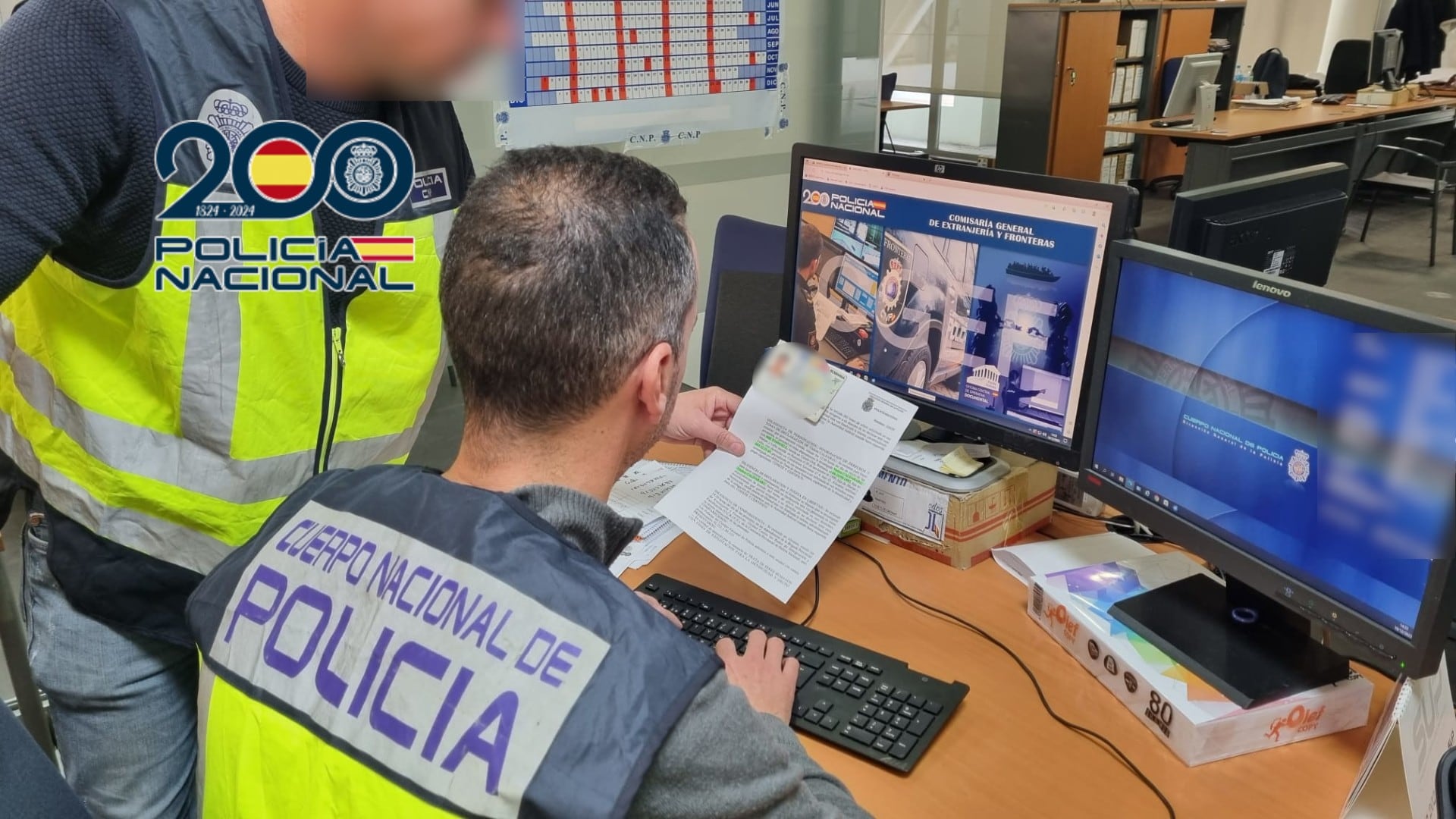 Agentes de la Policía Nacional de Alicante