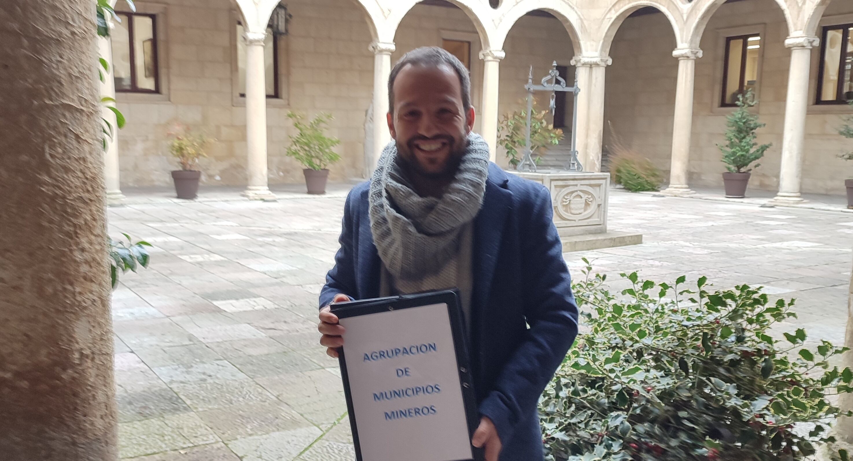 Cristian Delgado, nuevo secretario de la Agrupación de Municipios Mineros de Castilla y León