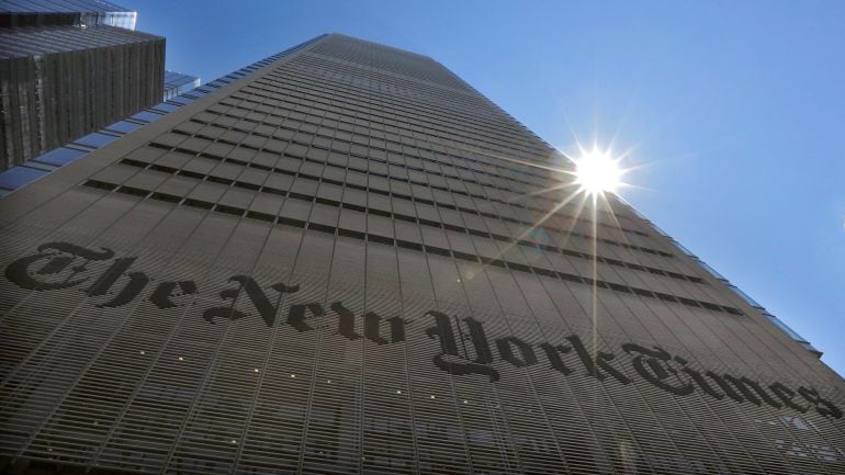 Edificio de New York Times.