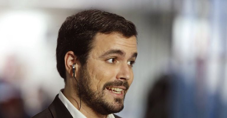 El portavoz de IU en el Congreso, Alberto Garzón.