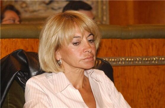 Isabel García Marcos durante su etapa en el Ayuntamiento de Marbella