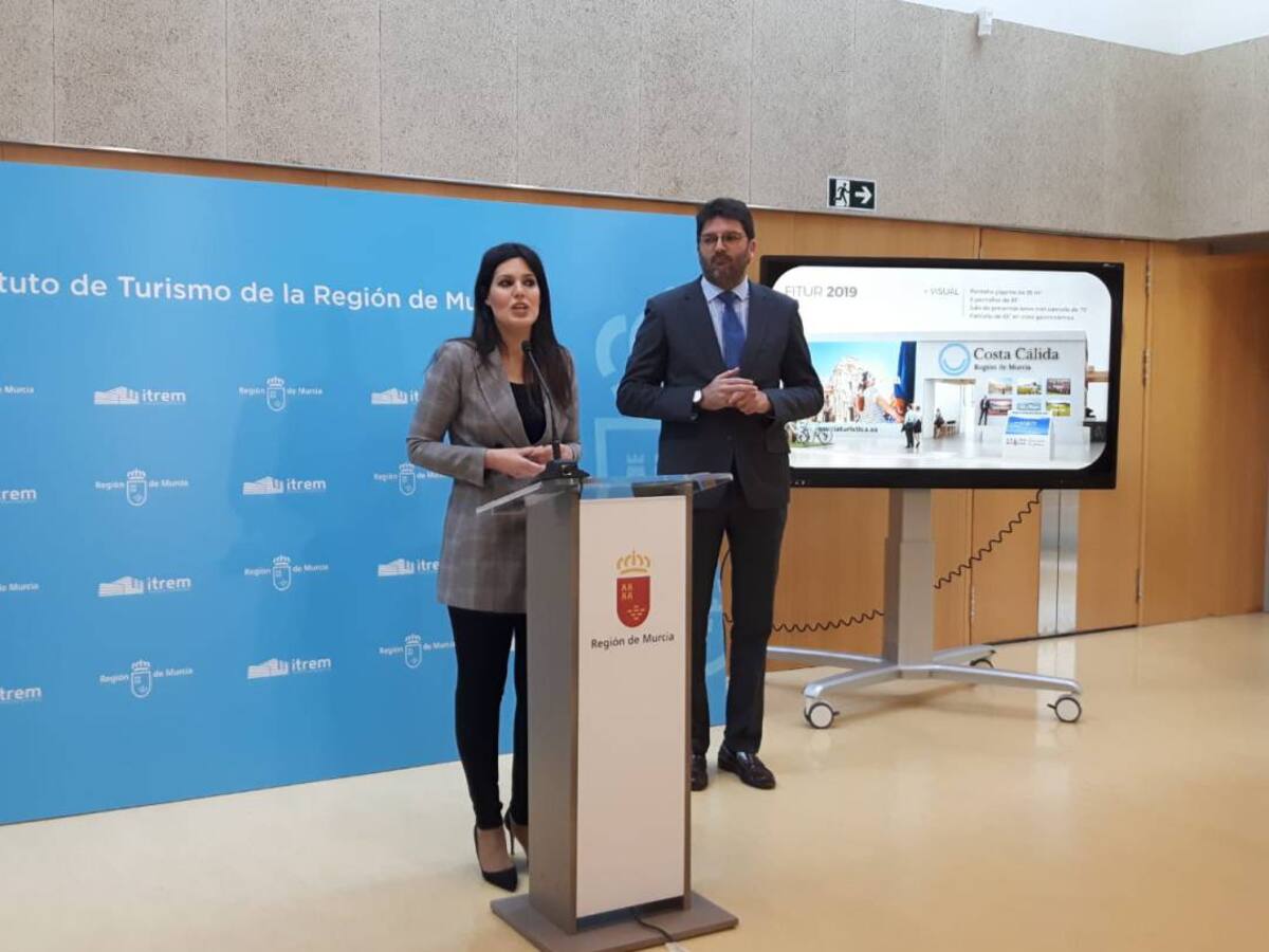 El stand de la Región en FITUR apuesta por la realidad virtual y acogerá reuniones con varias aerolíneas