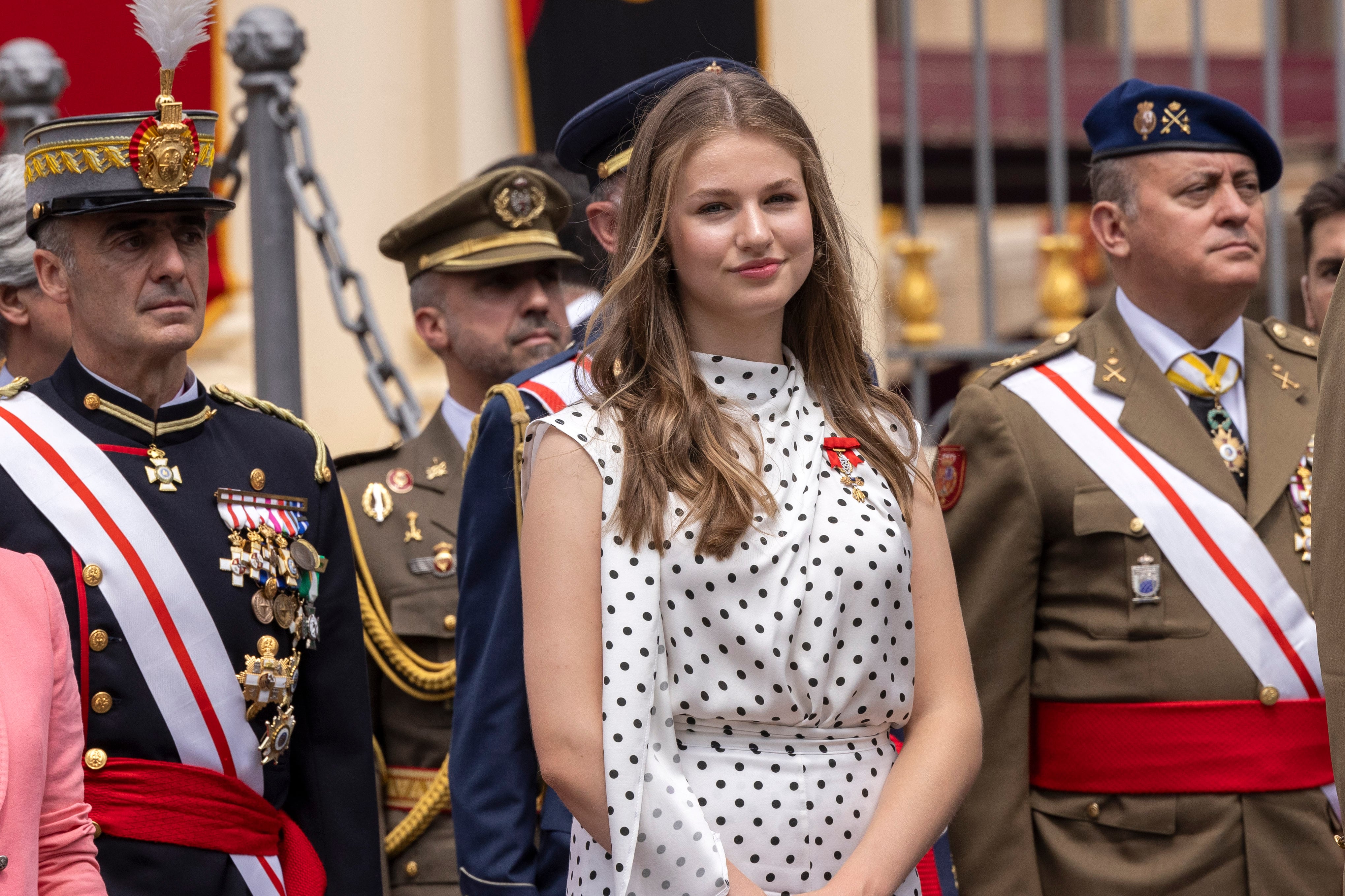 La princesa Leonor en la Academia Militar de Zaragoza