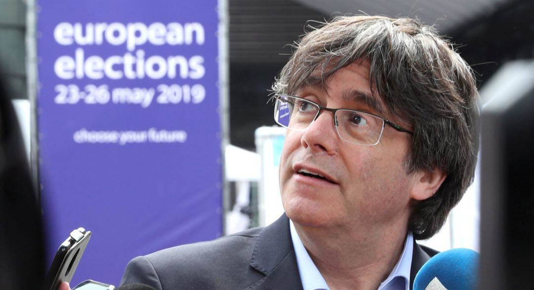 Carles Puigdemont en Bruselas